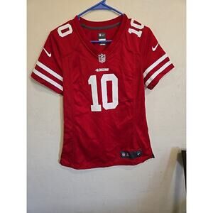 Nike On Field San Francisco 49ers Jimmy Garoppolo NFL Jersey Women's Size Small
